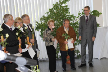 Marianne Haller und Walter Schedler sind 60 Jahre im Verein